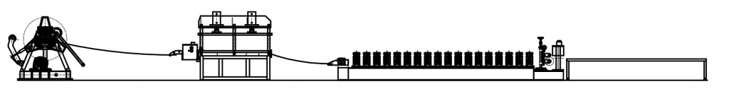 C Section Roll Forming Machine Video 1 c section layout
