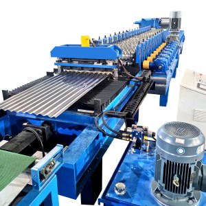 high speed corrugated roof sheet roll forming machine