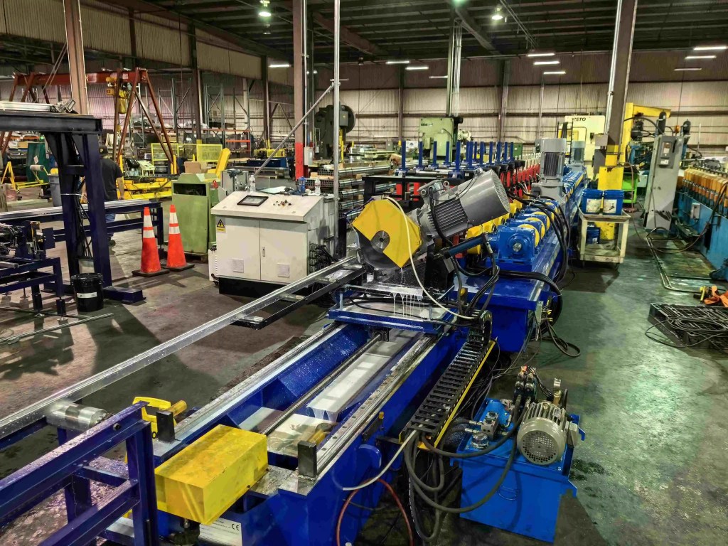 máquina de perfilagem de canaletas uni-strut