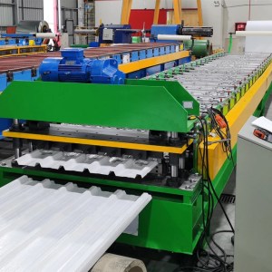 Trapezoidal Ribbed Spandeck Roof and Wall Cladding Roll Forming Machine