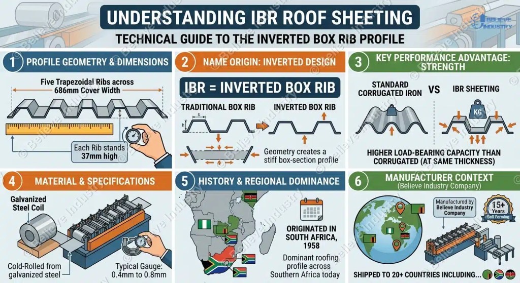 What is IBR roof sheeting