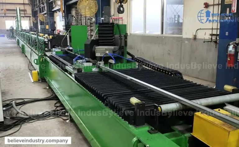 solar panel mounting frame machine