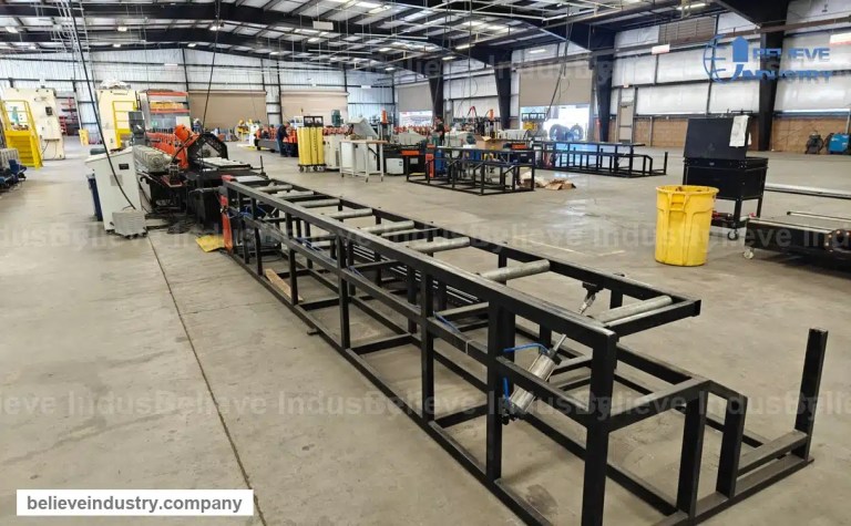 racking roll forming machine set installed in the United States